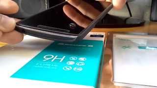 Water Drop Sliding Test on Nillkin Tempered Glass Screen Protector [upl. by Horsey788]