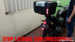 Luz Para Maletero STOP LATERAL CON DIRECCIONAL [upl. by Dotty343]