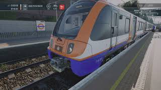 Driving the Class 710 Tfl from Barking Riverside to Gospel Oak  TSW4 [upl. by Orme198]