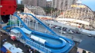 Brooklyn Flyer onride HD POV Luna Park Coney Island NYC [upl. by Aihsak]