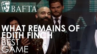 What Remains of Edith Finch wins Best Game  BAFTA Games Awards 2018 [upl. by Delgado]