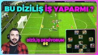 BU DİZİLİŞİ KAÇIRMAYIN FARKLI DİZİLİŞLER DENİYORUM 6 EFOOTBALL 2024 MOBİLE [upl. by Kragh]