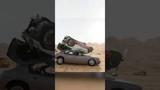 Audi RS7 realistic crashes in the desert beamngdrive [upl. by Towers516]