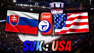 MS v hokeji 2024  Slovensko  USA [upl. by Duwad]