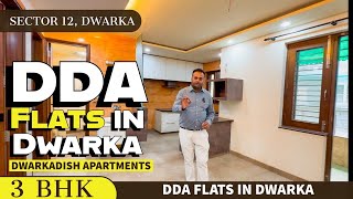 DDA HIG Flat in Dwarka  3 BHK DDA Flat in Dwarka  Sector 12 Pocket 2  DDA SFS FLATS [upl. by Norb]