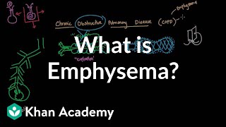 What is emphysema  Respiratory system diseases  NCLEXRN  Khan Academy [upl. by Adamson667]