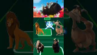 Lion King Simba Vs Ferdinand Vs Funny goat Vs Funny mammoth 🦣 coffindance funnyanimal ytshorts [upl. by Digdirb]