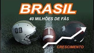 FUTEBOL AMERICANO NO BRASIL E O CRESCIMENTO METEÓRICO [upl. by Bolan]