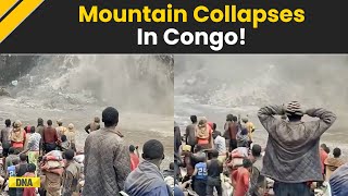 Congo Mountain Collapse Mountain Collapses In DR Congo Revealing Tonnes Of Copper [upl. by Nevil527]