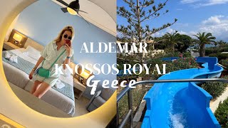 Crete Greece ALDEMAR KNOSOS ROYAL обзор отеля [upl. by Belamy]