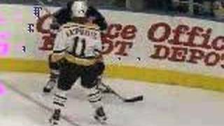 Mark Messier vs Darius Kasparaitis Hockey Fight [upl. by Elrak865]