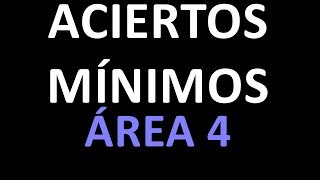 Aciertos Mínimos para Área 4 EXAMEN UNAM 2022 [upl. by Jobi]