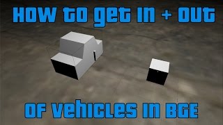 How to Access Vehicles in BGE Logic [upl. by Nemzzaj668]