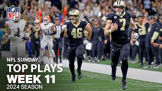 Top Plays From Sunday  NFL 2024 Season Week 11 [upl. by Sibelle929]