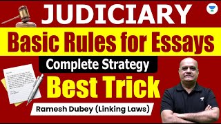 Basic Rules for Essays  Ramesh Dubey  Unacademy Linking Laws [upl. by Elokcin]