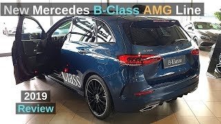 New Mercedes B Class AMG Line 2019 Review Interior Exterior [upl. by Eirruc]