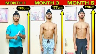 How I grew 4 cm after 18 in 6 months 95Height  Amarjyot Singh Bedi [upl. by Leirej]