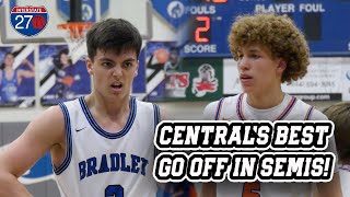 Devin Brown amp Cade Norris DOMINATE as Orange amp Bradley CRUSH District Semis TWO Full Game Tapes [upl. by Euqnomod]