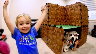 FATHER amp SON SURPRISE BEDROOM FORT [upl. by Narton247]