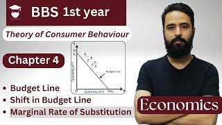 Marginal rate of Substitution MRS  Budget Line and Shift  BBS 1st year Economics Chapter 4 [upl. by Gnek178]