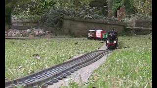 Lego Trains in the Garden 1 [upl. by Kerrill435]