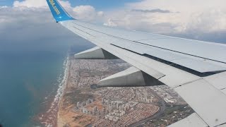 Ukraine Airlines UIA Flight Report  Kiev to Tel Aviv  Economy Class B737900 ✈ [upl. by Floro]