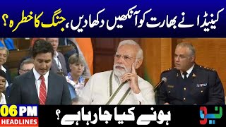 India Canada Expel Diplomats In TitForTat Move  News Headlines  06 PM  15 Oct 2024  Neo News [upl. by Marcella]