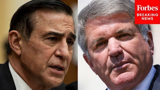 ‘Go F Yourself’ Michael McCaul Gets Upset At Darrell Issa For Going Over Time At Hearing [upl. by Einwahs]