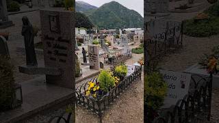 Beautiful Italian Cemetery on Lake Como [upl. by Airrotal322]