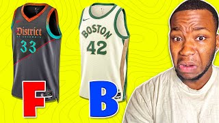 We Graded More AWFUL 2024 NBA City Jerseys [upl. by Avelin]