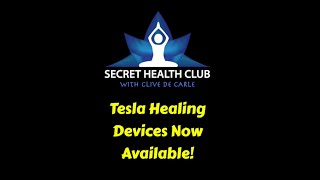 Tesla Healing Devices Now Available Clive de Carle Electrotherapy [upl. by Elleiand591]