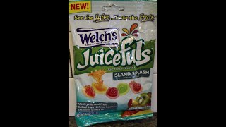 Welch’s Juicefuls Island Splash Juicy Fruit Snacks Review [upl. by Dj613]