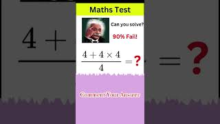 What’s Your IQ Take This Quick Test maths challengeyourmind iqtest shorts [upl. by Naxela]