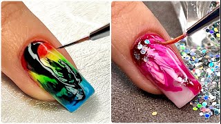 New Amazing Nail Art Designs  Nail Art Trends 2023 StepbyStep Tutorial [upl. by Irik]