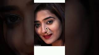 Nose ring disign 🤩 youtubeshorts fashioncollection ytshorts [upl. by Yllus]