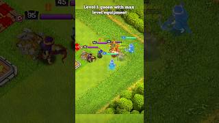 Power of the equipment ll Clash of clans ll shorts clashofclans coc [upl. by Annwahs97]