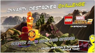 Lego Marvel Superheroes 2 Dynasty Downer Challenge  HTG [upl. by Dleifyar]