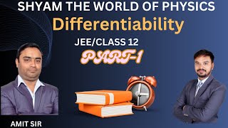 Differentiability  part1 jee maths class12 numericals physics [upl. by Simaj]