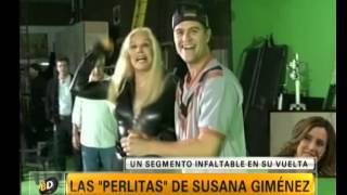 Las perlitas de Susana Giménez  Telefe Noticias [upl. by Amoritta]