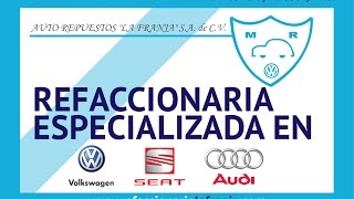 Refacciones originales vw puebla la franja [upl. by Nutter]