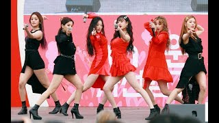 여자아이들 G IDLE Full Ver HANN  LATATA  MAZE  Senorita 4K 60P 직캠 190406 [upl. by Aonian]