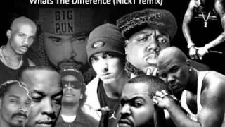 Dr Dre BIG Xzibit 2PacWhat The Difference Nick T remix [upl. by Vivle]