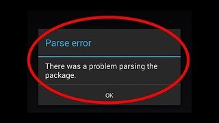 How to fix parse error there is a problem parsing the package [upl. by Wrench331]