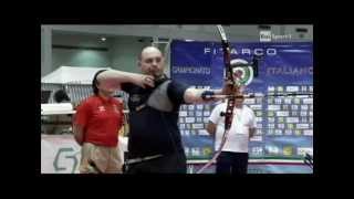 Campionati Italiani Indoor di Tiro con larco  Sintesi RaiSport Padova 2012  HQavi [upl. by Eiltan]