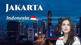 Jakarta Capital of Indonesia 🇮🇩 By Drone 4k kotajakarta indonesia dronevideo [upl. by Christy941]