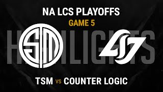 CLG vs TSM Highlights Game 5  Grand Final NA LCS Spring Playoffs 2016 CLG vs Team Solomid G5 [upl. by Ahtelahs]