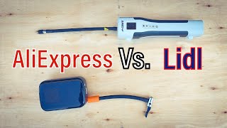 LUSTAPUMPA CSATA  Aliexpress vs Lidl [upl. by Attelrahc]