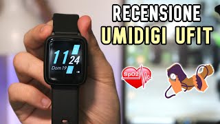 RECENSIONE SMARTWATCH ECONOMICO con SATURIMETRO e PRESSIONE Umidigi Ufit [upl. by Tehr]