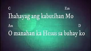 TAGALOG CHRISTIAN WORSHIP SONG Gilbert Huarde WALANG IBANG NAIS Lyrics and chords [upl. by Liarret]