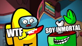 ESTE es el mejor HACK para TROLLEAR IMPOSTORES en AMONG US 😆 [upl. by Ymot]